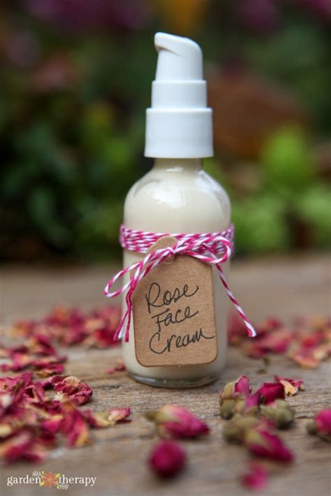 Fresh Rose Deep Hydration Face Cream Recipe Garden Therapy