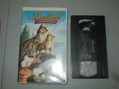 Balto Ii Wolf Quest Vhsfrench Tested Clamshell Ebay