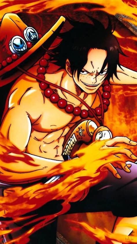 40 Gambar Wallpaper Anime One Piece Ace Terbaru 2020 Dengan Gambar