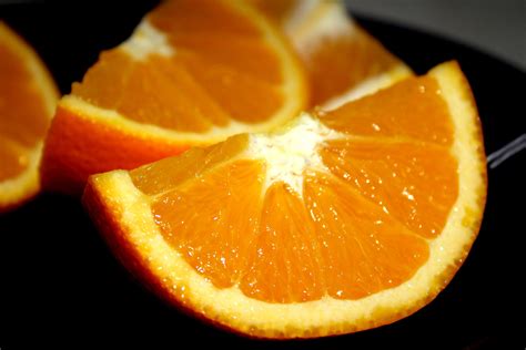 Free Picture Orange Slices Quarters Fresh Fruit