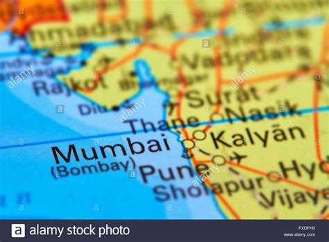 Map Of Mumbai Hi Res Stock Photography And Images Alamy