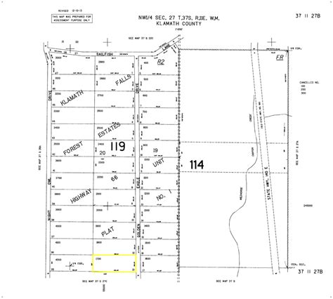 Plat Map Kla1033 Land Exclusive