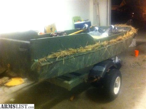 Armslist For Trade Sneak Boat Duck Boat