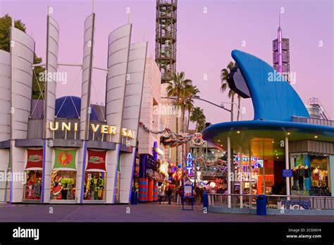Citywalk Mall En Universal Studios Hollywood En Los Angeles California Estados Unidos Am Rica