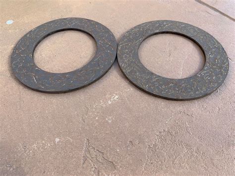 2 Ea Pto Slip Clutch Disc Friction Lining 55x 338 King Kutter