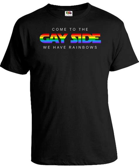 Funny Pride T Shirt Gay Shirts Rainbow T Shirt Gay Pride Etsy