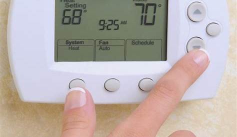 control temp thermostat manual