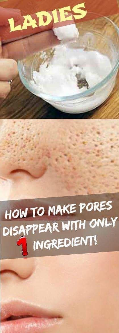 How To Make Pores Disappear With Only 1 Ingredient Diy Craft Plus