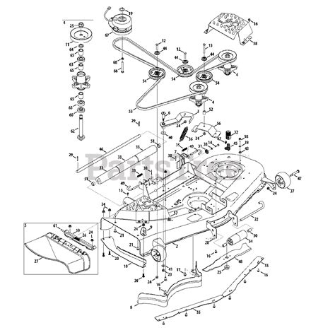 Craftsman Zero Turn Mower Parts Diagram