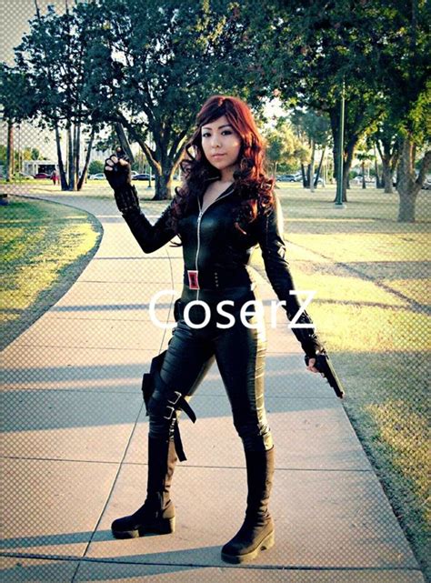 Iron Man 2 Cosplay Costume Black Widow Costume For Women