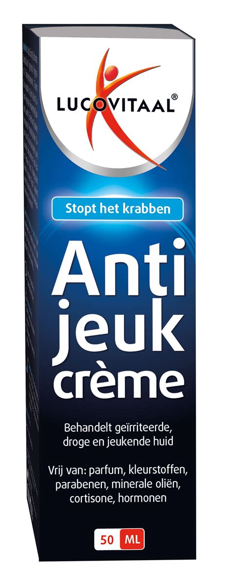 Lucovitaal Huid Anti Jeuk Cr Me Ge Rriteerde Droge Jeukende Huid Ml