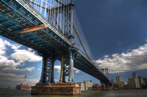 Manhattan Bridge Full Hd Wallpaper And Background