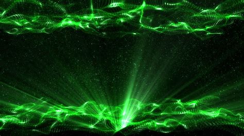 4k Green Waves Moving Background Title Aavfx Live