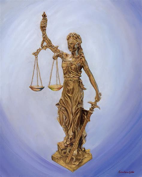 Balance of justice icon icon for various uses easy resize. La Justicia/Lady Justice Painting by Maria Gibbs