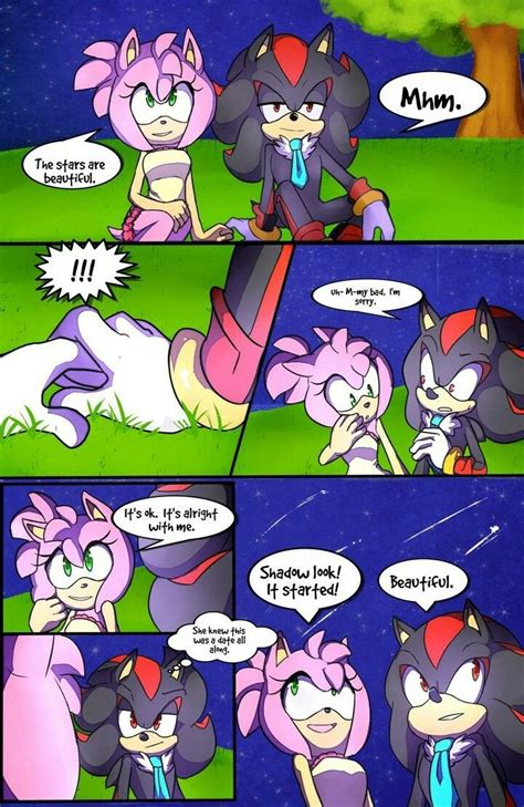 pin by amy rose on mini comics shadow and amy shadamy comics sonic and shadow