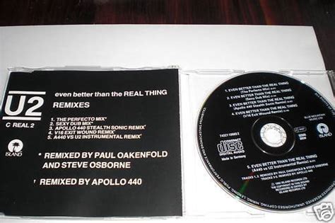 U Even Better Than The Real Thing Remixes Maxi Cd Ebay