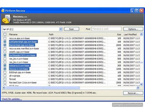 Download recuva for windows now from softonic: ORIGO Szoftverbázis