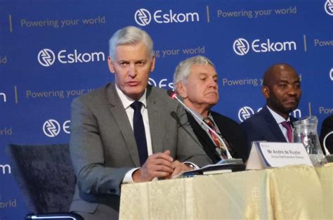 Eskom Ceo Andr De Ruyter Poisoned The Day After His Resignation