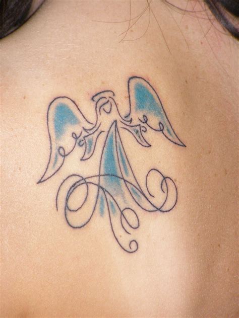 Guardian Angel On My Shoulder Picture Tattoos Guardian Angel Tattoo