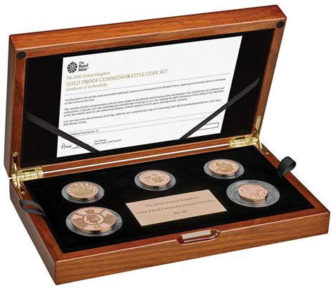 The 2020 United Kingdom Gold Proof Commemorative Coin Set Coin Set