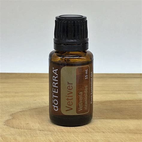 Doterra Vetiver 15ml Essential Oil Earth And Soul