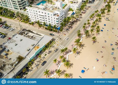 A1a Fort Lauderdale Beach Boulevard Florida Stock Image Image Of