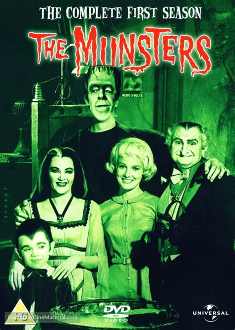 The Munsters 1964 British Dvd Movie Cover