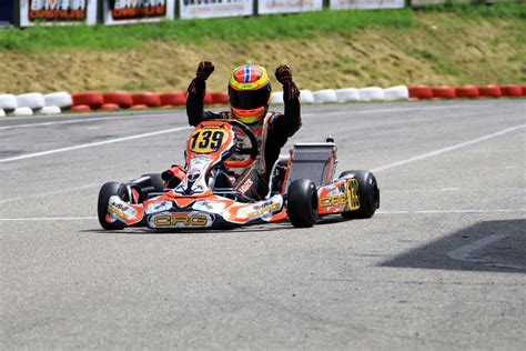 He is currently racing alongsid. CRG, a lot of victories in Germany! | Kart News