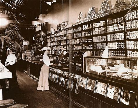19th Century General Store And 10 More Vintage Photos Of Grocery Stores