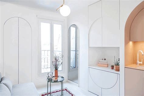 11 Sqm Paris Studio Apartment By Batiik Studio