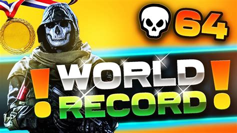 Modern Warfare Warzone Duo Trios World Record 64k Youtube