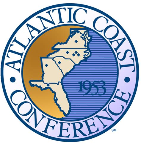 Atlantic Coast Conference Primary Logo Ncaa Conferences Ncaa Conf