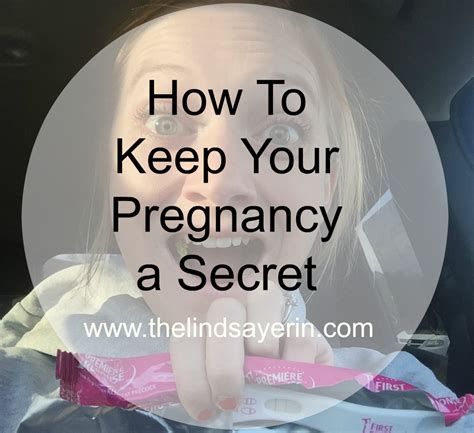 How Do You Keep Your Pregnancy A Secret Pregnancywalls