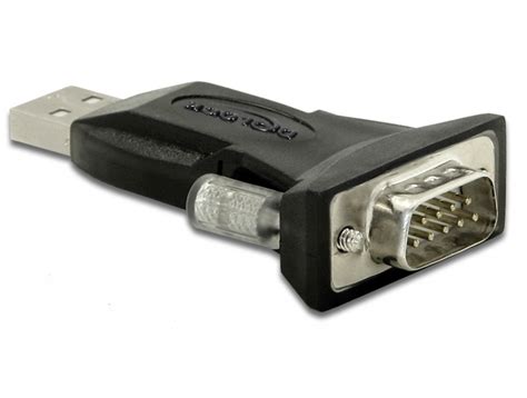 Delock Products 61425 Delock Adapter Usb 20 Type A 1 X Serial Db9 Rs 232