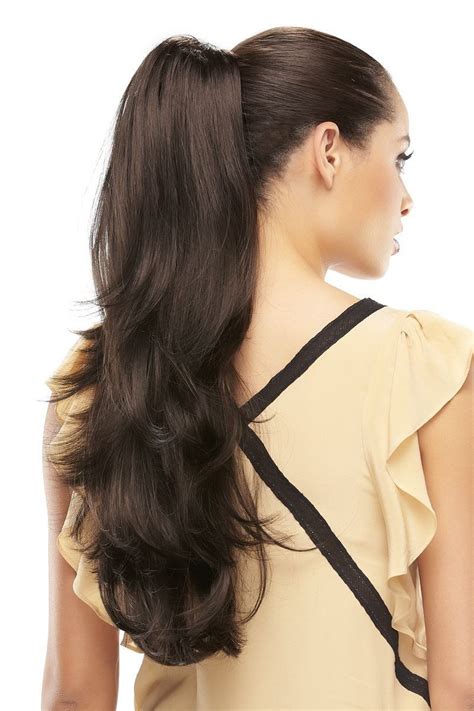 Provocative Synthetic Hairpiece Hair Pieces Sleek Hairstyles Long Hair Styles