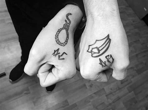 70 Simple Hand Tattoos For Men - Cool Ink Design Ideas
