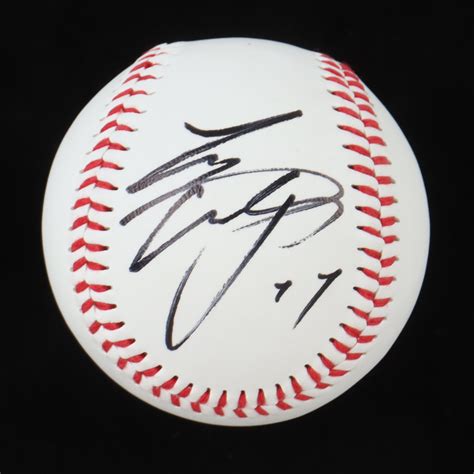 Shohei Ohtani Signed Baseball With Early Career Full Signature Beckett