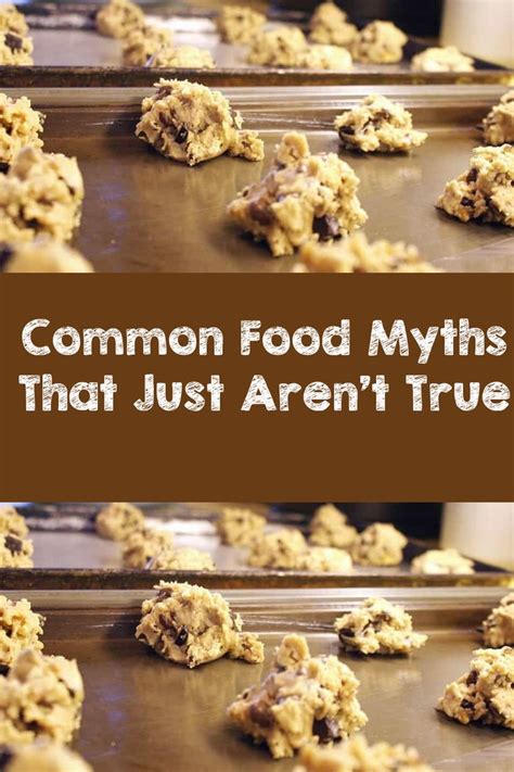 Common Food Myths That Just Arent True In 2023 Food Myths Eating