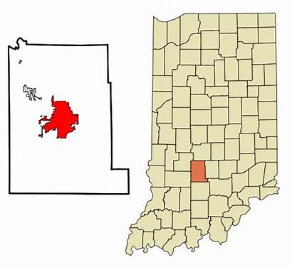 Indiana Bloomington Monroe County Svg Areas Ellettsville