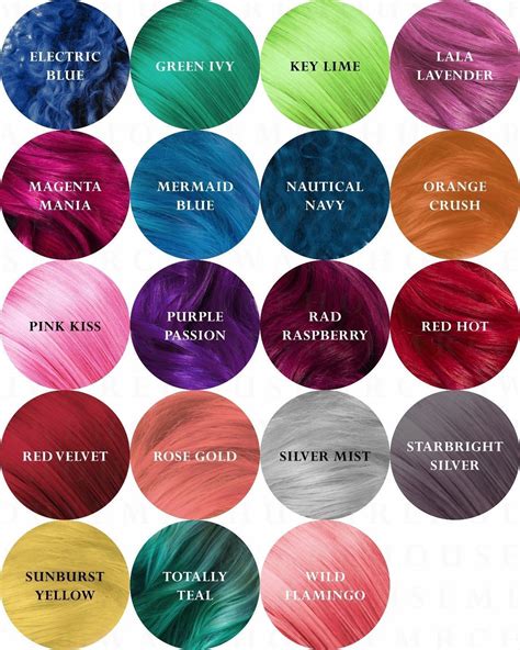 √ Sparks Hair Color Directions