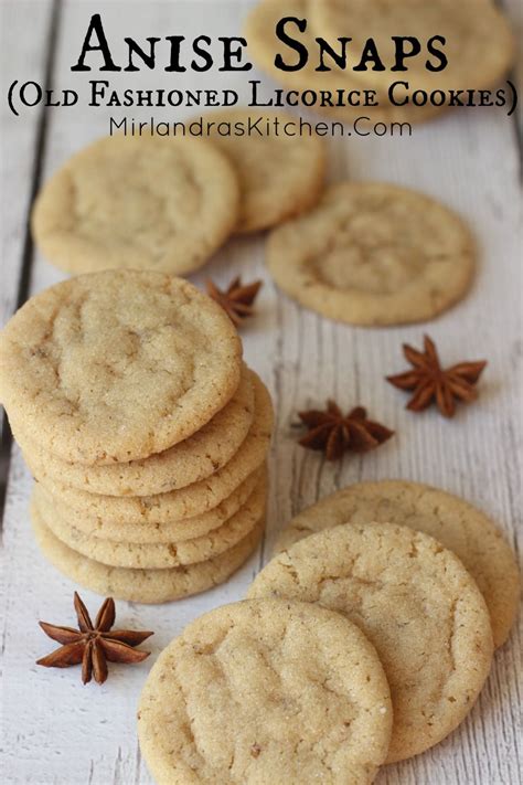 Around the holidays, i feel like it's inevitable that i'll get into a cookie discussion with someone. Anise Snaps (Licorice Cookies) | Recipe | Dessert recipes ...
