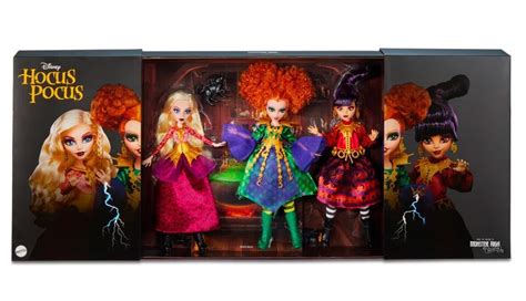 Monster High Hocus Pocus Skullector Dolls Sanderson Sisters WILL SHIP