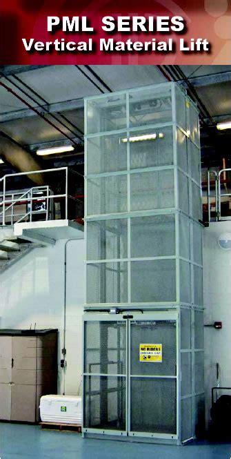 Modular Vertical Lifts Mezzanine Lift Custom Industrial Material Lift