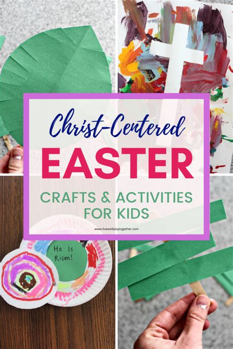 Simple Christ Centered Easter Crafts And Activities For Kids Live