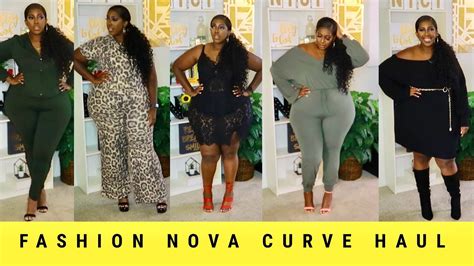 Fashion Nova Curve Try On Haul Gettin Ready For Fall Youtube