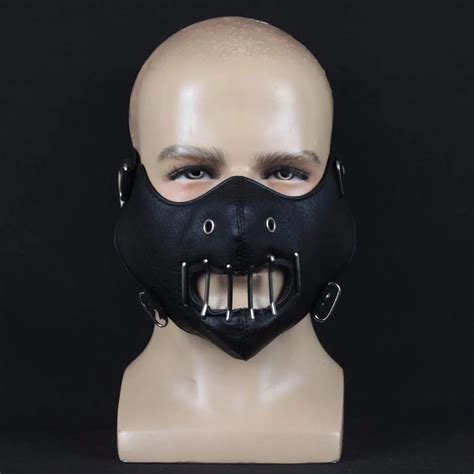 Faschingsmasken Halloween Maske Hannibal Lecter Horrormasken Latex