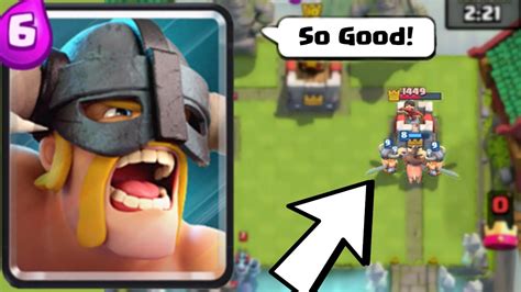 The Best Elite Barbarian Deck In Clash Royale Unstoppable Youtube