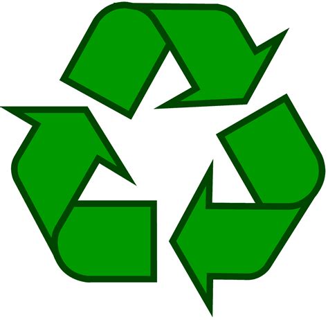Universelle Recycling Symbol Zum Herunterladen