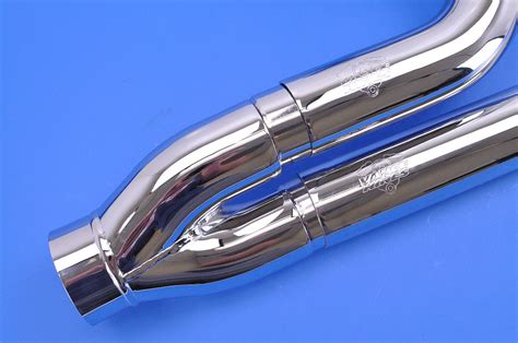 Vance And Hines 2 Into 1 Pro Pipe Hs Full Exhaust Chrome 17523 Ebay