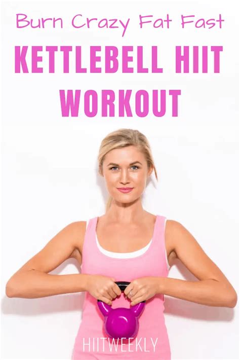 Burn Crazy Fat With This Minute Home Kettlebell HIIT Workout
